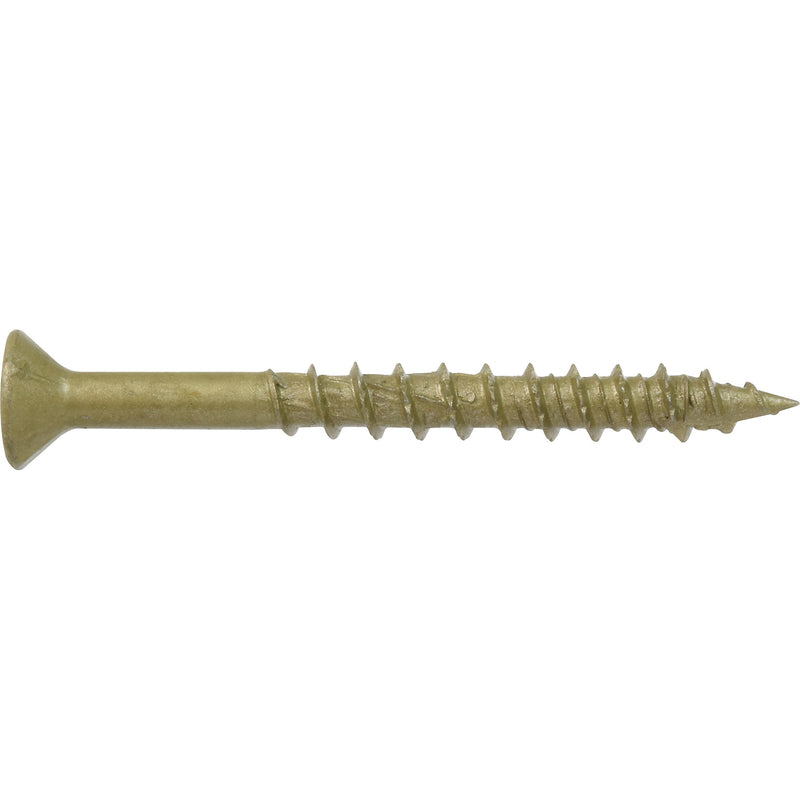 HILLMAN Power Pro No. 10 Ga. X 2 in. L Star Flat Head Coarse Multi-Material Screws, Pack of 5