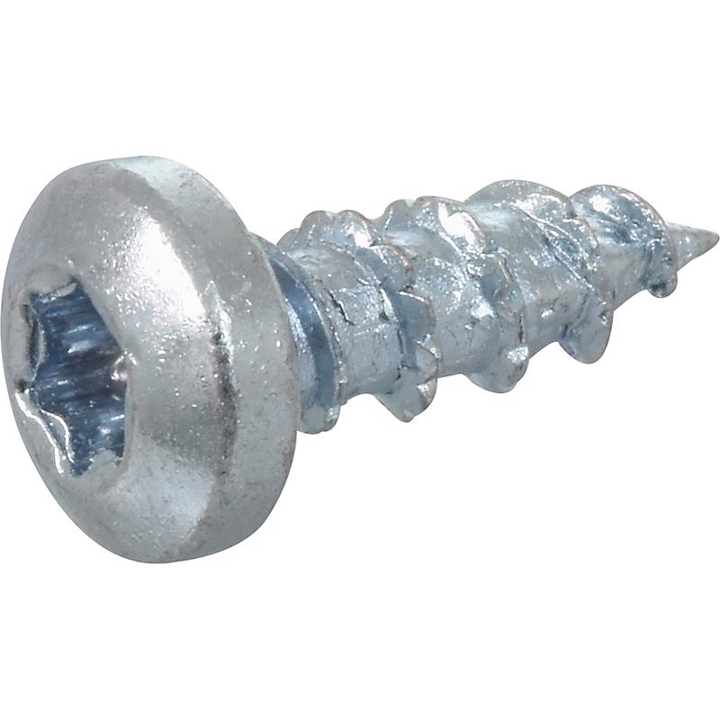 HILLMAN PowerPro No. 8 Ga. X 1/2 in. L Star Pan Head Coarse Multi-Material Screws, Pack of 5