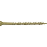 HILLMAN Power Pro 1/4 in. Ga. X 4 in. L Star Flat Head Coarse Multi-Material Screws, Pack of 5