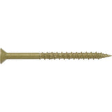 HILLMAN Power Pro No. 10 Ga. X 2-1/2 in. L Star Flat Head Coarse Multi-Material Screws, Pack of 5