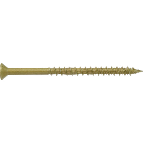HILLMAN Power Pro No. 10 Ga. X 3 in. L Star Flat Head Coarse Multi-Material Screws, Pack of 5