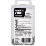 HILLMAN Power Pro No. 6 Ga. X 1/2 in. L Star Flat Head Coarse Multi-Material Screws, Pack of 5