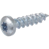 HILLMAN Power Pro No. 8 Ga. X 3/4 in. L Star Pan Head Coarse Multi-Material Screws, Pack of 5