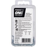 HILLMAN Power Pro No. 6 Ga. X 1/2 in. L Star Pan Head Coarse Multi-Material Screws, Pack of 5