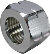 ProSource PMB-095 Faucet Coupling Nut, Brass, Silver, Chrome Plated