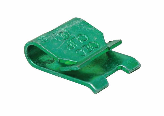 Southwire 65175640 Ground Clip, 14 to 10 AWG Wire, Steel, Green, Pack of 10