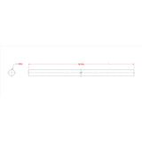 SteelWorks 3/16 in. D X 36 in. L Brass Rod 1 pk, Pack of 10
