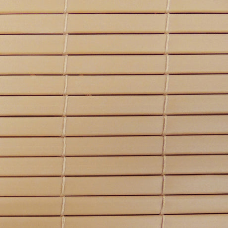 Radiance Vinyl Rollup Shade 30 in. W X 72 in. H Bamboo Cordless