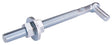 National Hardware N245-076 Eye Bolt, 1/4-20 Thread, 1-7/8 in L Thread, 1/2 in ID x 7/8 in OD Dia Eye, 2 in L Shank