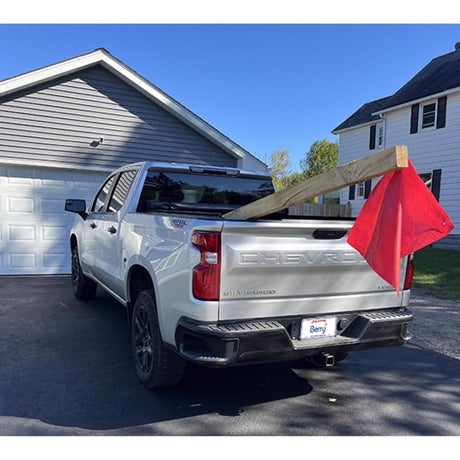 Film-Gard Danger Flag 18 in. W X 18 in. L Polyethylene Red
