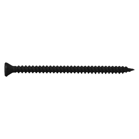 ProFIT 0289148 Screw, #6 Thread, 2-1/4 in L, Fine Thread, Trim Head, Square Drive, Sharp Point, Phosphate, 166/PK