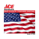 Ace Plastic Sheeting 4 mil X 15 ft. W X 25 ft. L Polyethylene Black