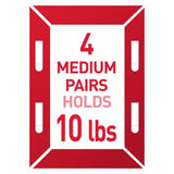 3M Command White Medium Picture Hanging Strips 12 lb 12 pk