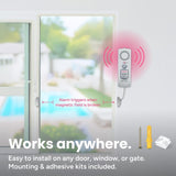 Techko White Plastic Safe Pool Alarm