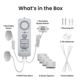 Techko White Plastic Safe Pool Alarm