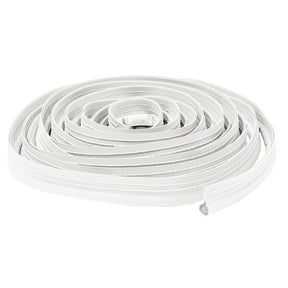 Frost King White Vinyl Clad Foam Weather Seal For Doors and Windows 17 ft. L X 0.88 in., Pack of 12