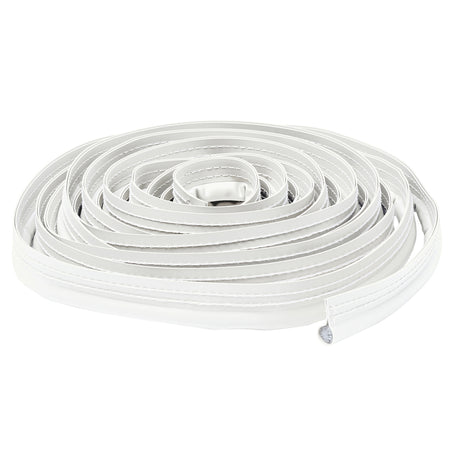 Frost King White Vinyl Clad Foam Weather Seal For Doors and Windows 17 ft. L X 0.88 in., Pack of 12