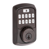 Kwikset SmartKey Aura Venetian Bronze Metal Bluetooth Keypad Entry Smart Lock