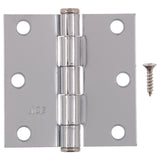 Ace 3 in. L Chrome Residential Door Hinge 1 pk