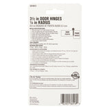 Ace 3.5 in. L Satin Brass Residential Door Hinge 3 pk