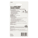 Ace 3-1/2 in. L Satin Nickel Residential Door Hinge 1 pk