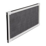M-D Building Products White Aluminum Adjustable Screen 10 in. W X 37 in. L 1 pk, Pack of 8