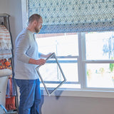 M-D Building Products White Aluminum Adjustable Screen 10 in. W X 37 in. L 1 pk, Pack of 8