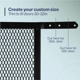 M-D Building Products 36 in. L Bronze Steel Door Grille 1 pc, Pack of 4