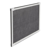 M-D Building Products White Aluminum Adjustable Screen 15 in. W X 37 in. L 1 pk, Pack of 8