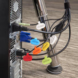 Wrap-It Cable Labels 1.2 in. L Assorted Nylon Cable Labels