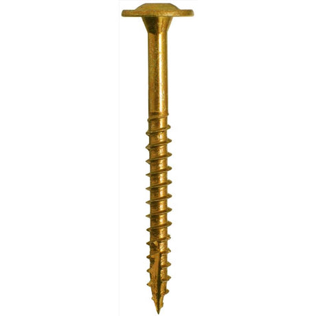GRK Fasteners No. 8 X 1-1/2 in. L Star Climatek W-Cut Cabinet Screws 100 pk