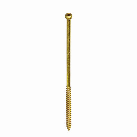 GRK Fasteners No. 9 in. X 4 in. L Star Trim Head W-Cut Trim Screws