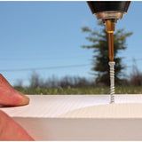 GRK Fasteners No. 8 in. X 2 in. L Star Trim Head W-Cut Trim Screws