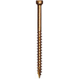 GRK Fasteners No. 8 in. X 3-1/8 in. L Star Trim Head W-Cut Trim Screws