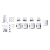 North States Toddleroo White Plastic Magnetic Cabinet Locks 4 pk