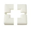 North States Toddleroo White Foam Corner Cushions 4 pk