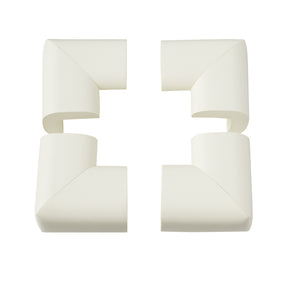 North States Toddleroo White Foam Corner Cushions 4 pk