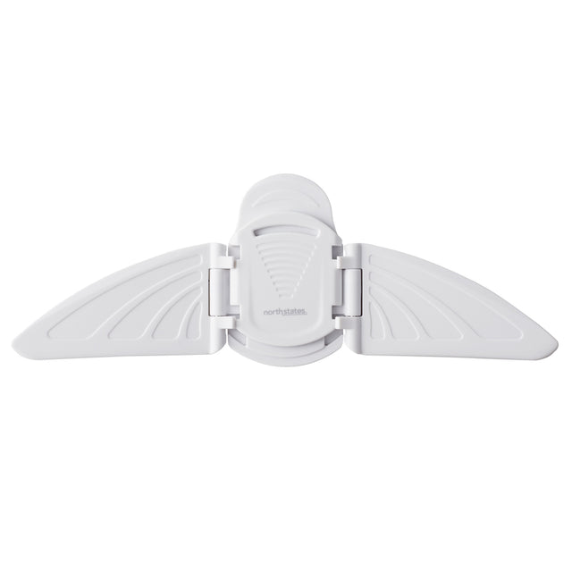 North States Toddleroo White Plastic Door and Window Lock 1 pk