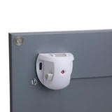 Safety 1st White Plastic Magnetic Cabinet Locks 3 pc