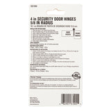 Ace 4 in. L Satin Brass Residential Door Hinge 3 pk