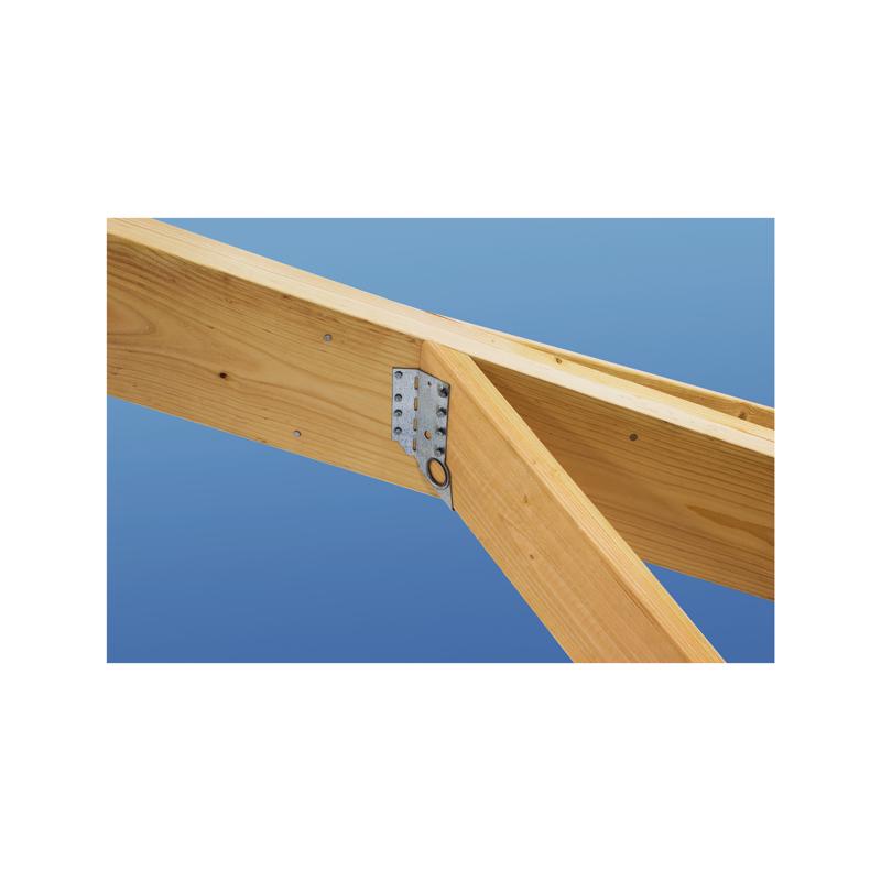 Simpson Strong-Tie LSSJ Right 4.375 in. H X 1.56 in. W 18 Ga. Steel Jack Hanger, Pack of 25