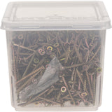 HILLMAN Power Pro No. 8 X 2 in. L Star Coarse Wood Screws 709 pk