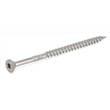 HILLMAN Power Pro No. 10 Ga. X 3-1/2 in. L Stainless Steel Star Flat Head Exterior Deck Screws 5 lb