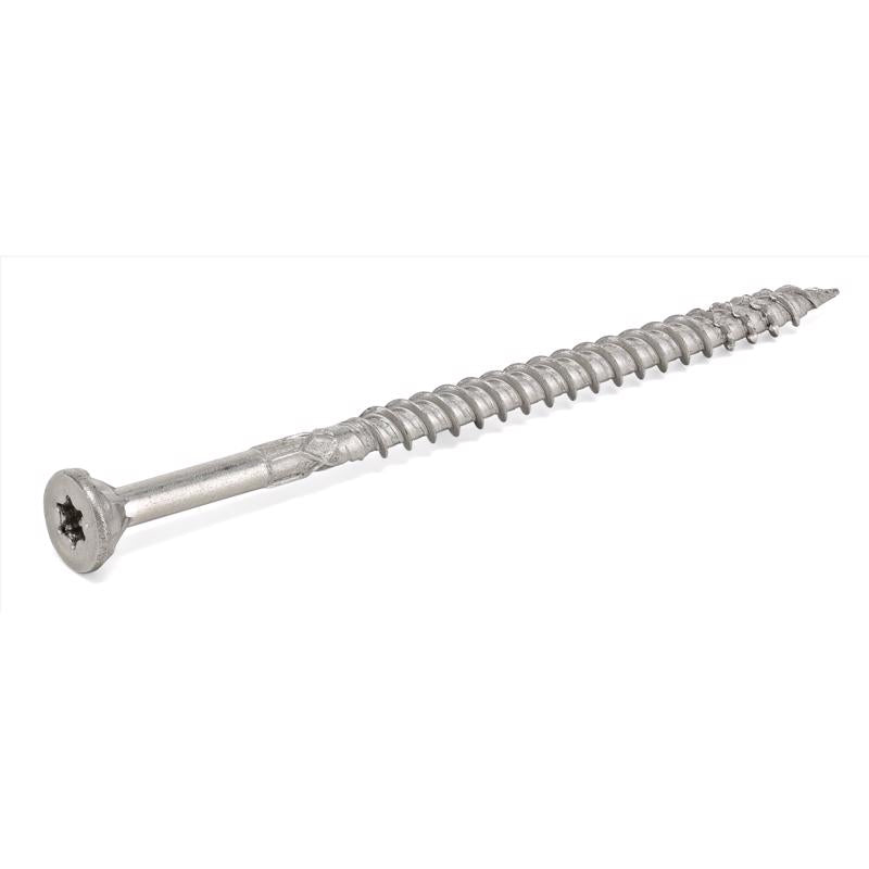 HILLMAN Power Pro No. 10 Ga. X 3-1/2 in. L Stainless Steel Star Flat Head Exterior Deck Screws 5 lb