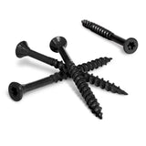 HILLMAN Deck Plus No. 8 Ga. X 1-5/8 in. L Black Star Flat Head Exterior Deck Screws 1 lb 147 pk
