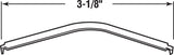 Prime-Line Zinc-Plated Silver Steel Flat Window Spring 3-5/8 in. L X 3 in. H 1 pk