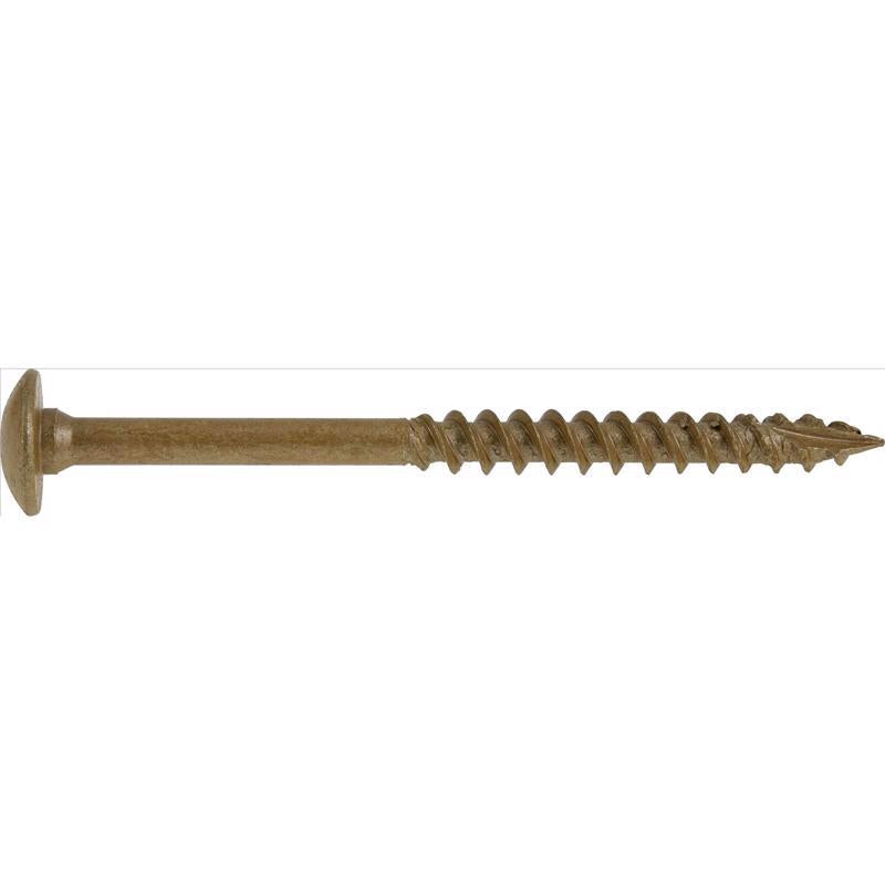 HILLMAN Power Pro 5/16 in. X 4 in. L Star Steel Lag Screw 1 pk, Pack of 50