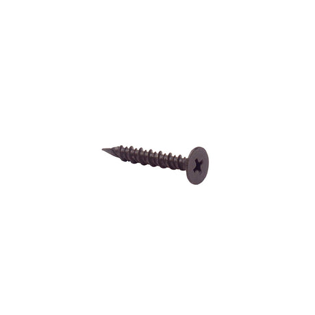 Grip-Rite No. 8 wire X 1-1/4 in. L Phillips Wafer Head Fine Cement Board Screws, Pack of 12