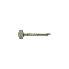 Grip-Rite 2-1/2 in. Roofing Hot-Dipped Galvanized Steel Nail Flat Head 1 lb, Pack of 12