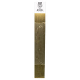 K&S 0.032 in. X 2 in. W X 12 in. L Mill Brass Metal Strip